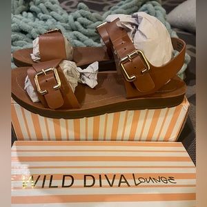 Wild Diva polabur sandal brown